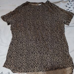 Leopard print shirt